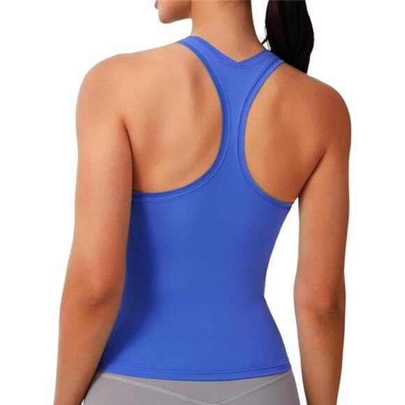 Workout Racerback Tank Tops for Women - Butter Soft Athletic Tops - Picture 6 of 6